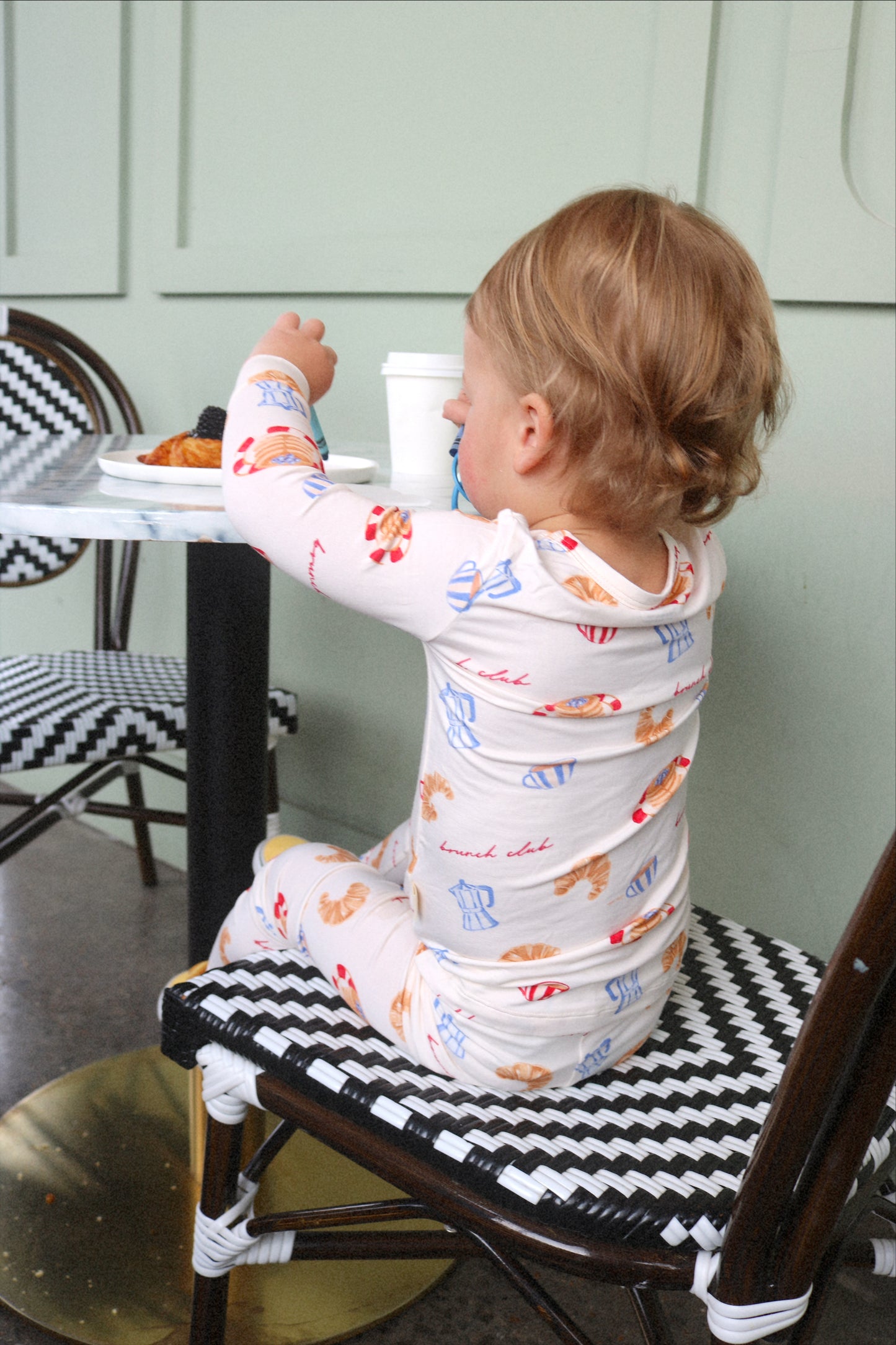 Brunch Club Two Piece Bamboo Pajamas