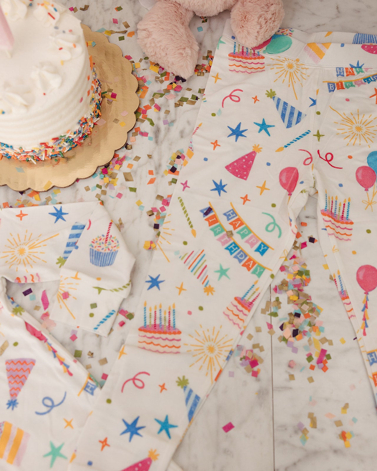 Confetti & Cake Two Piece Bamboo Pajamas
