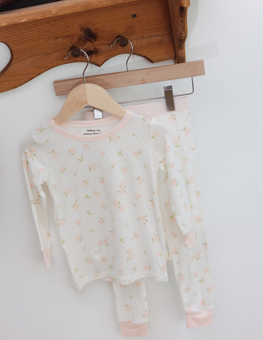 Sweet Daisy Two Piece Bamboo Pajamas