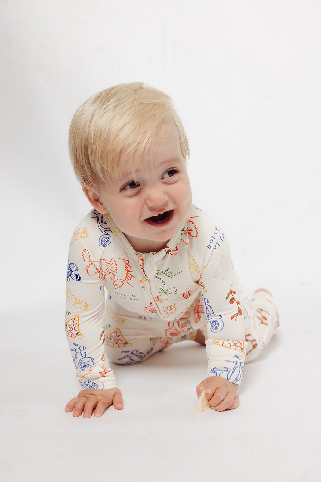 Amore Bamboo Zip Pajamas