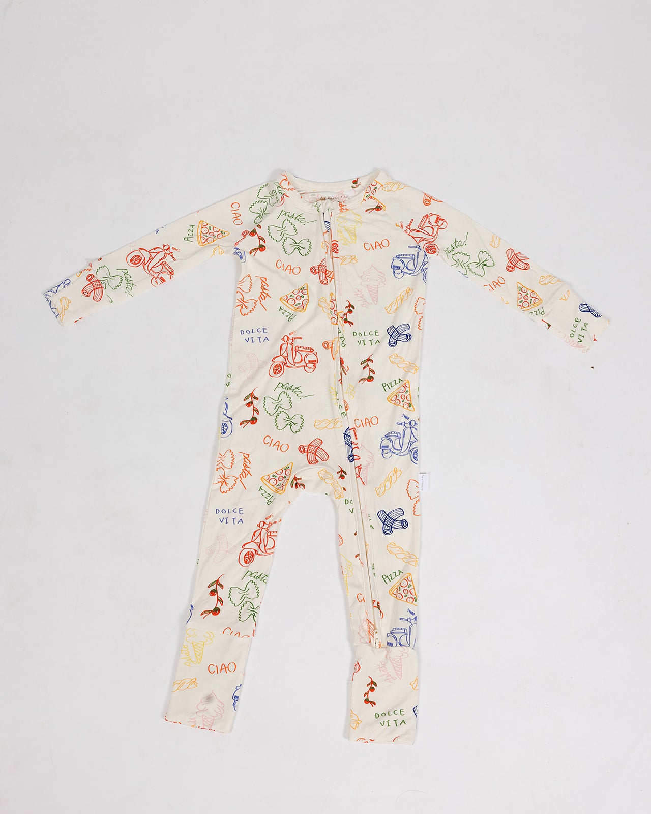 Amore Bamboo Zip Pajamas