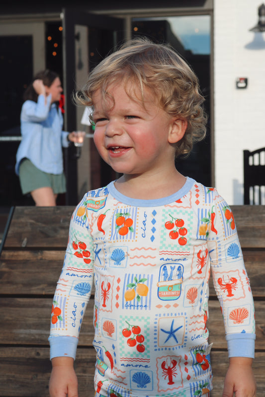 Ciao Baby Two Piece Bamboo Pajamas