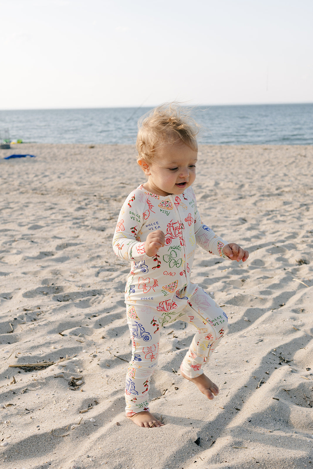 Amore Bamboo Zip Pajamas