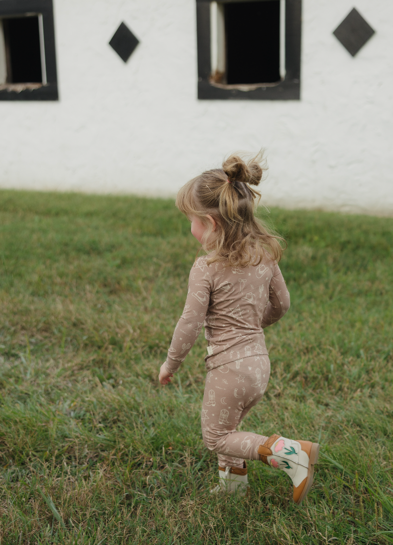 Rodeo Dreams Two Piece Bamboo Pajamas