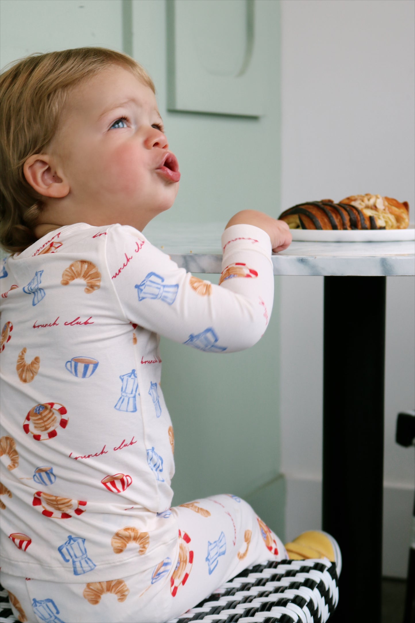 Brunch Club Two Piece Bamboo Pajamas