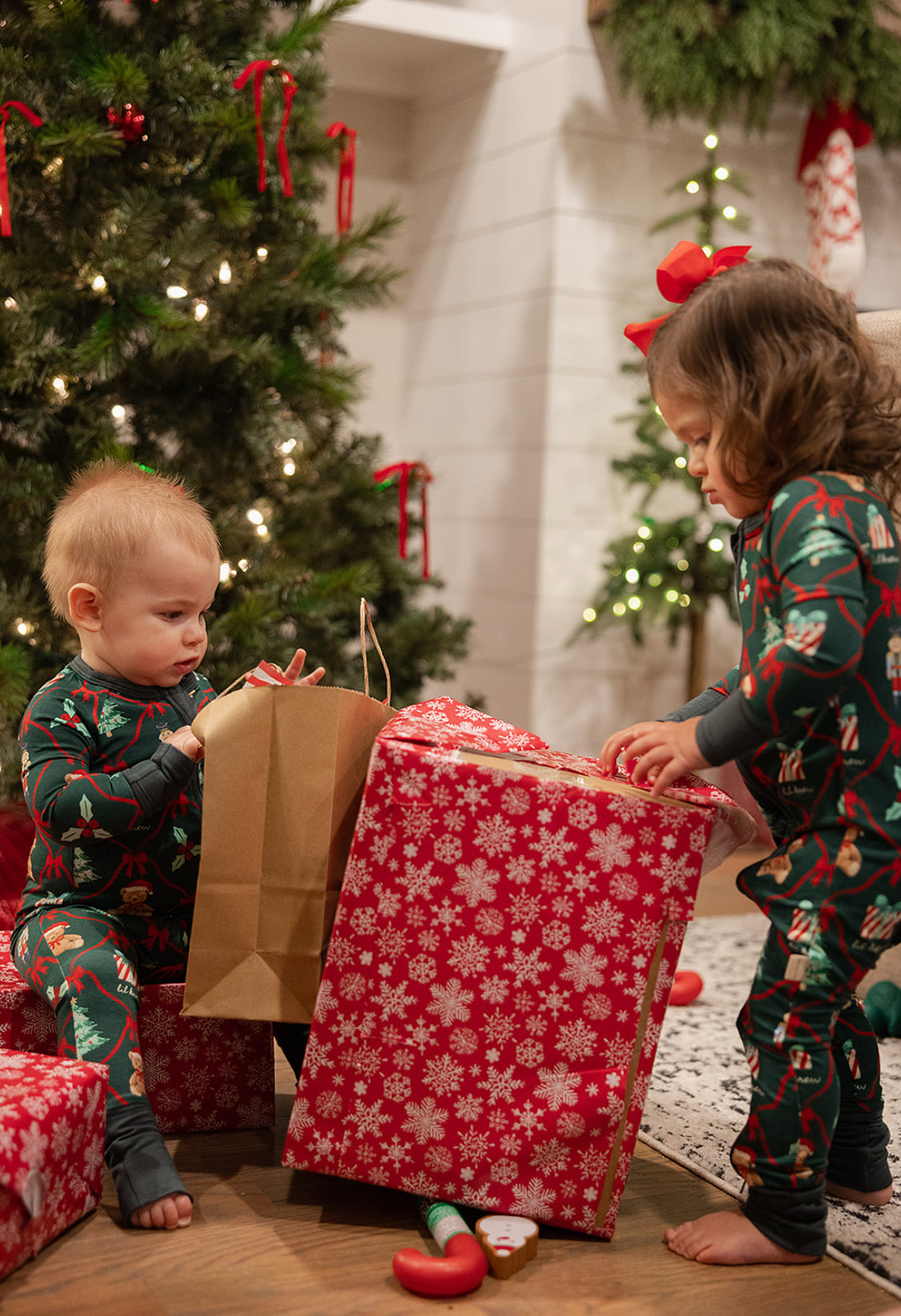 Bear-y Christmas Bamboo Zip Pajamas