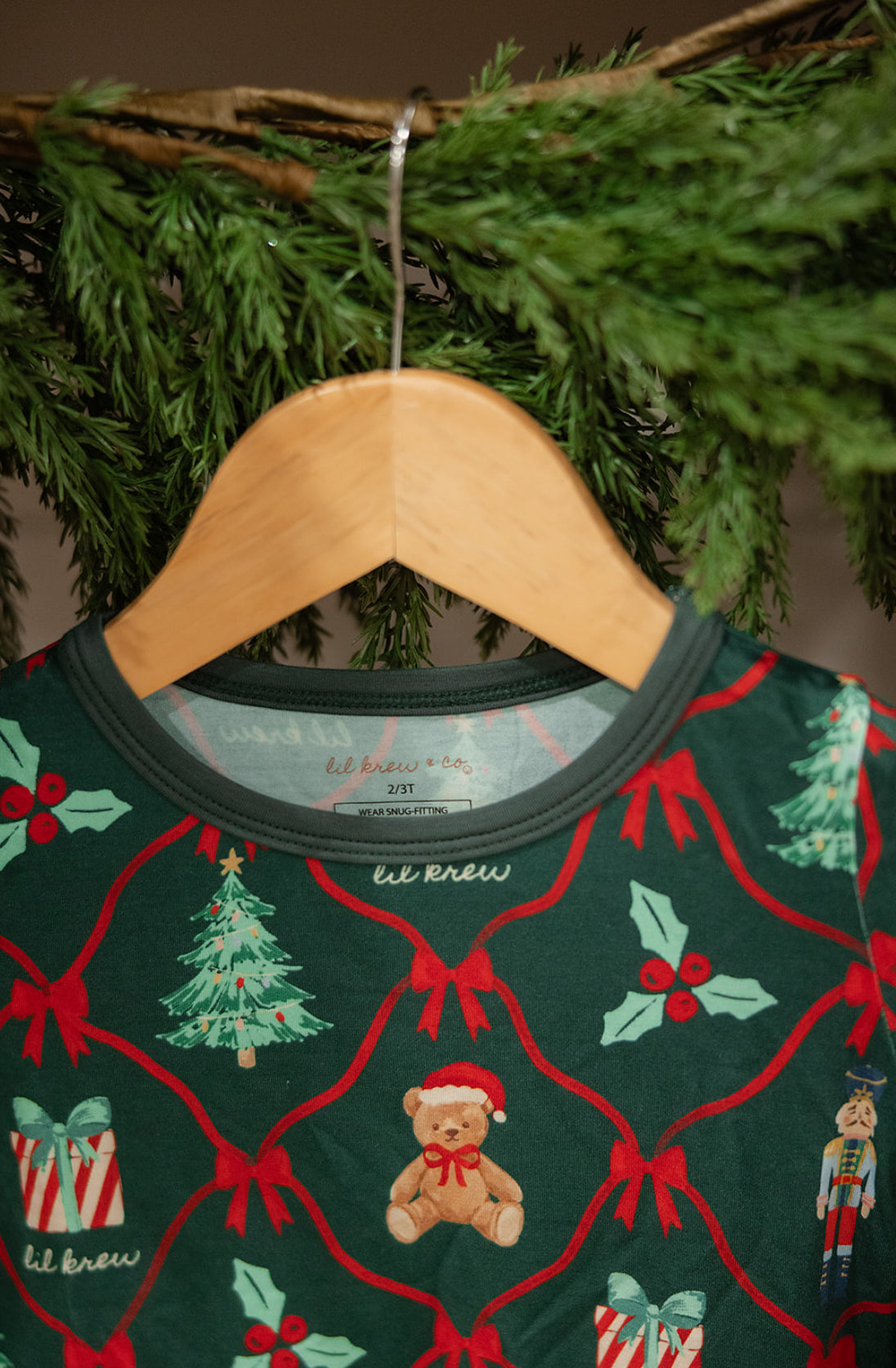 Bear-y Christmas Two Piece Bamboo Pajamas