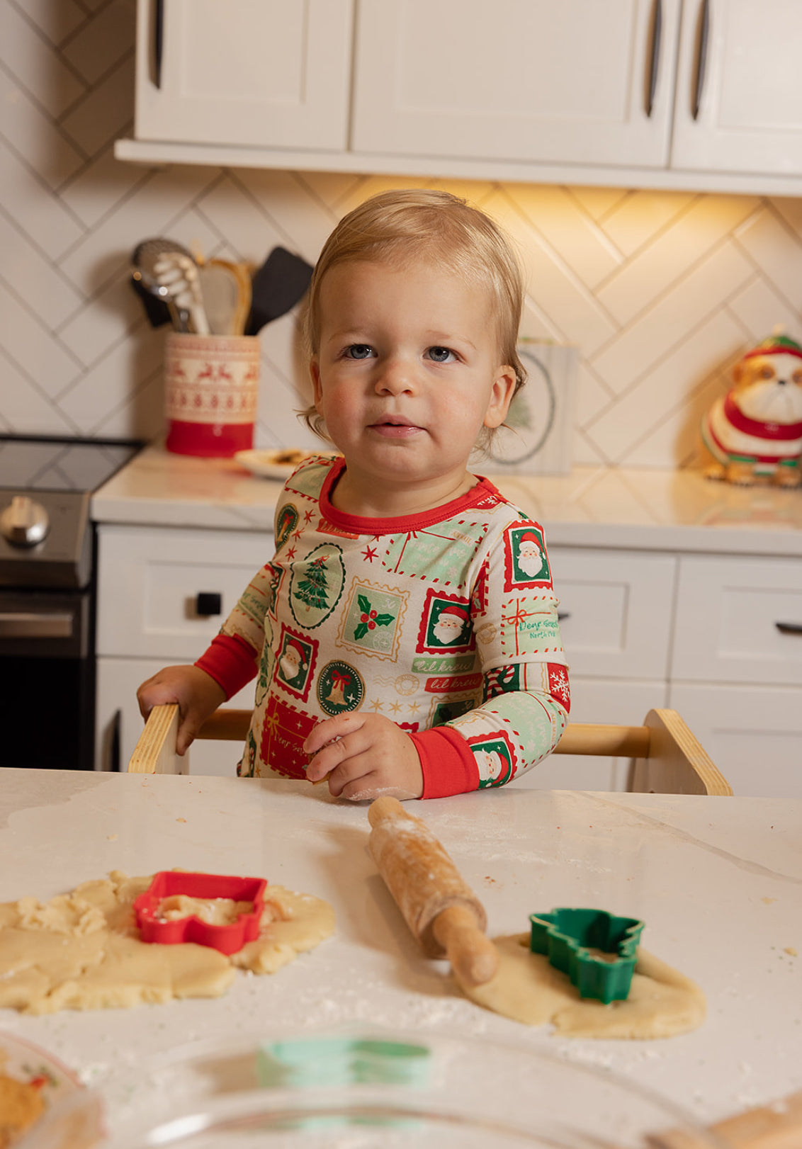 Letters To Santa Two Piece Bamboo Pajamas