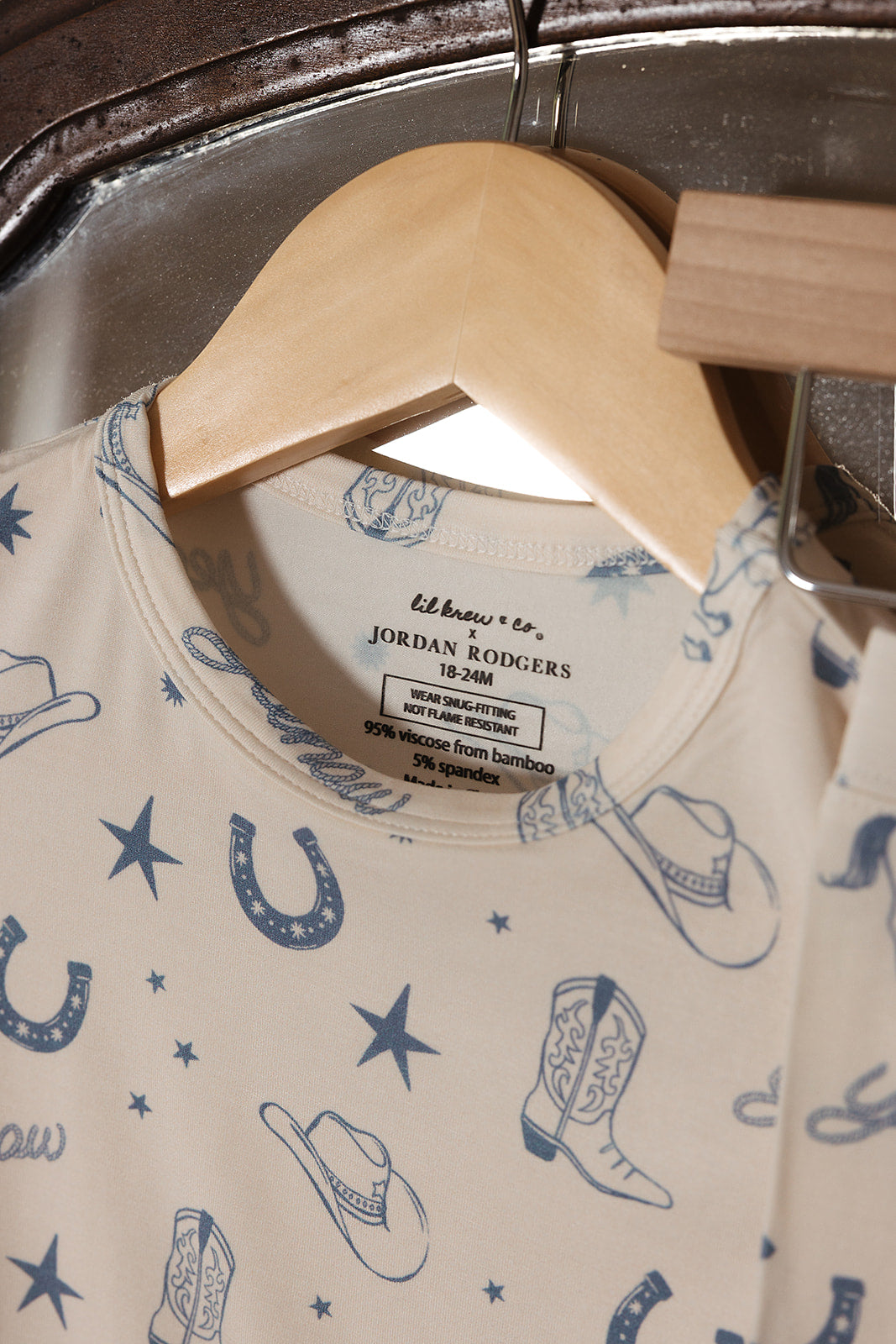 Rodeo Dreams Two Piece Bamboo Pajamas