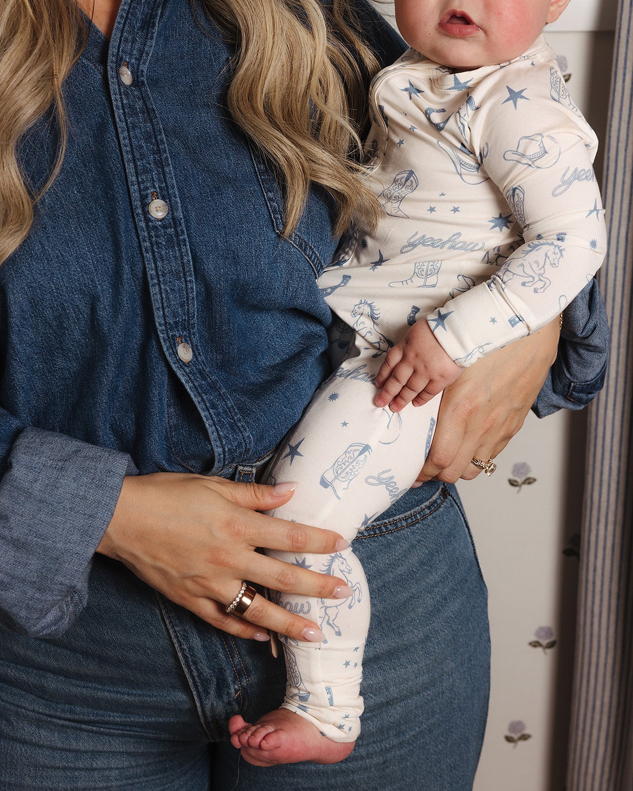 Rodeo Dreams Bamboo Zip Pajamas