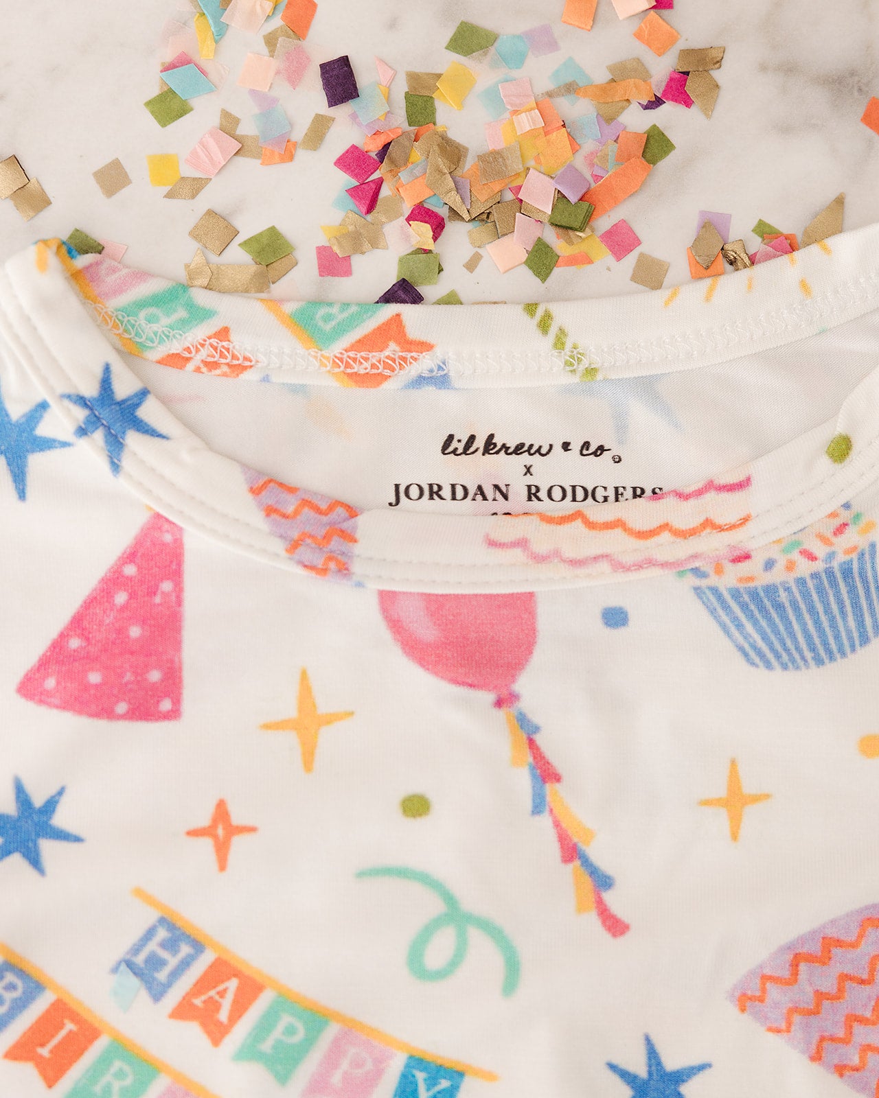 Confetti & Cake Two Piece Bamboo Pajamas