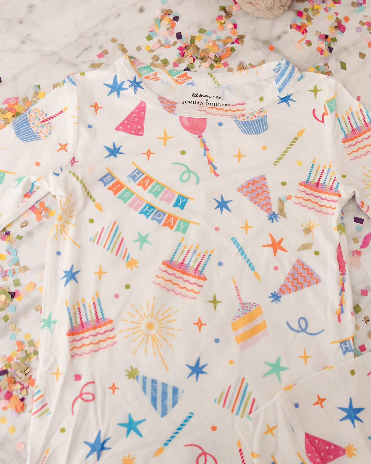 Confetti & Cake Two Piece Bamboo Pajamas