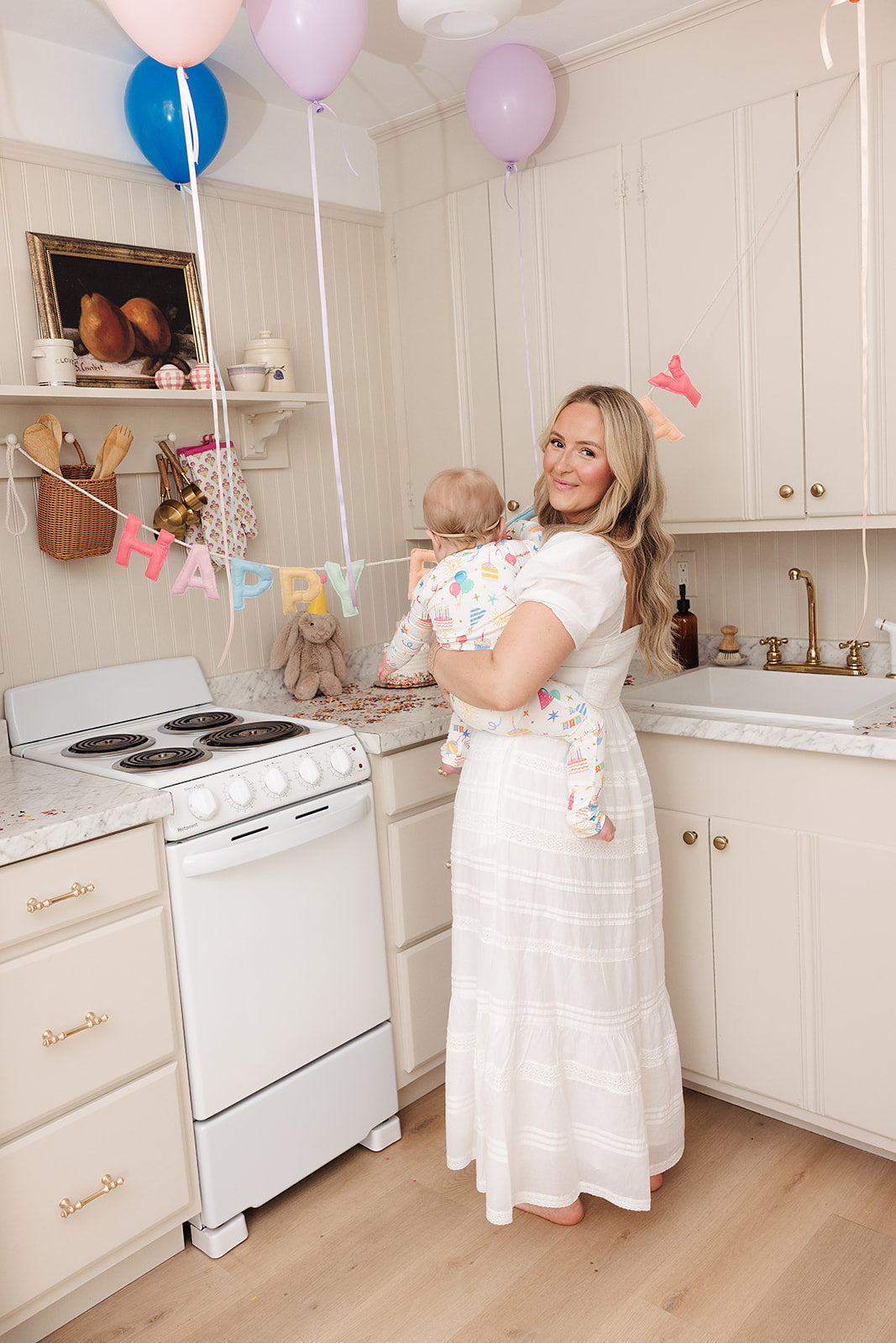 Confetti & Cake Bamboo Zip Pajamas (Pre Order Only)
