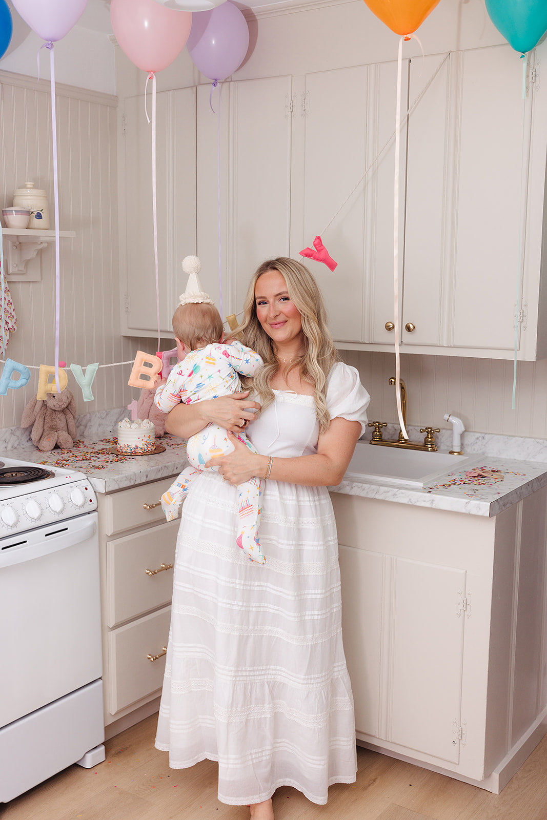 Confetti & Cake Bamboo Zip Pajamas (Pre Order Only)