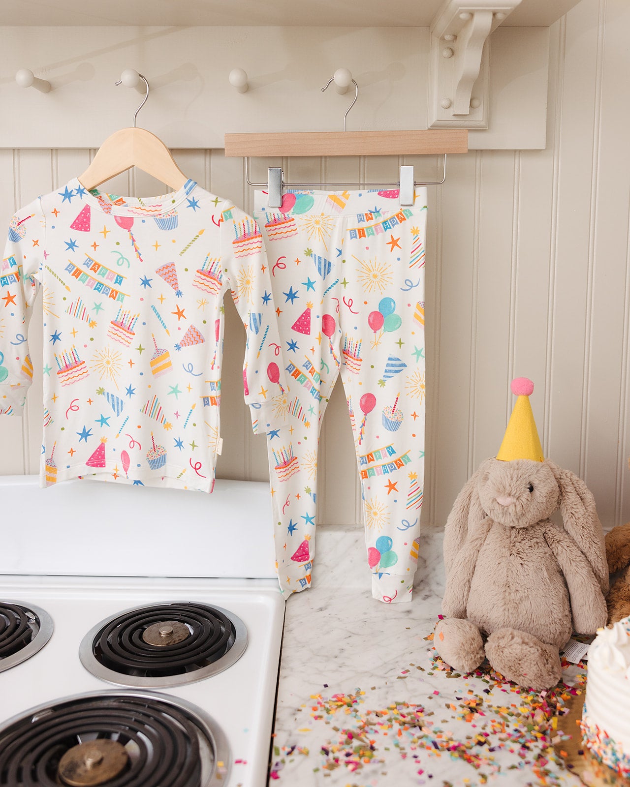 Confetti & Cake Two Piece Bamboo Pajamas