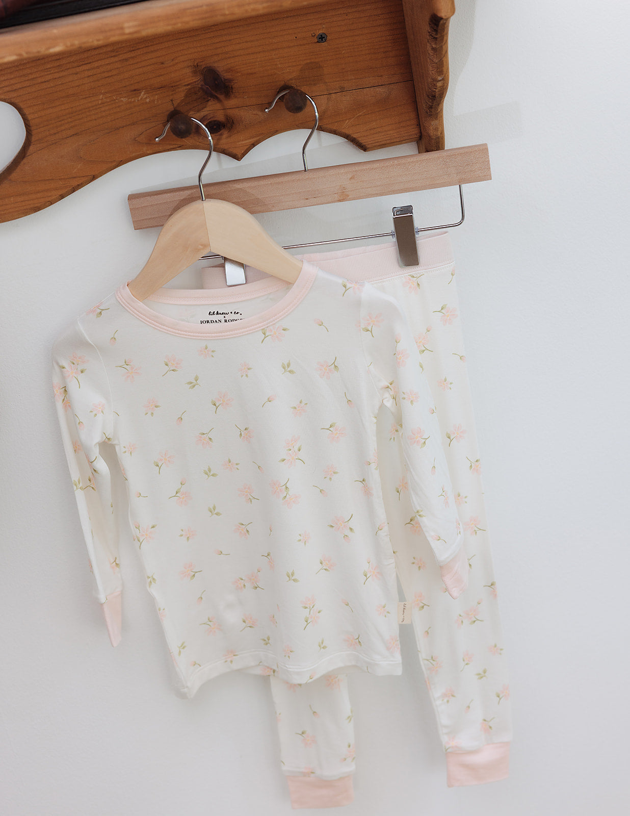 Sweet Daisy Two Piece Bamboo Pajamas