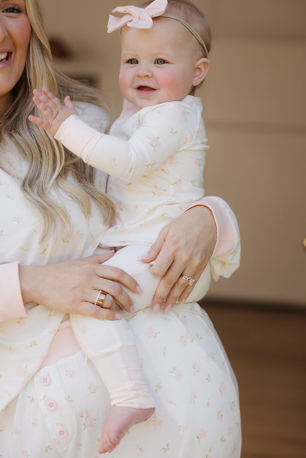 Sweet Daisy Bamboo Zip Pajamas