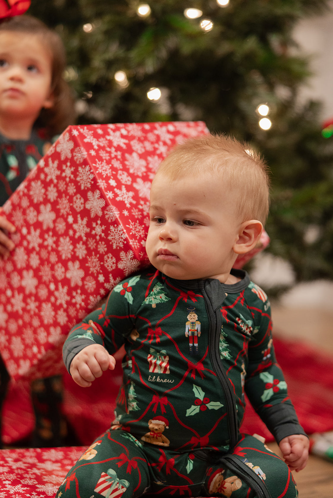 Bear-y Christmas Bamboo Zip Pajamas