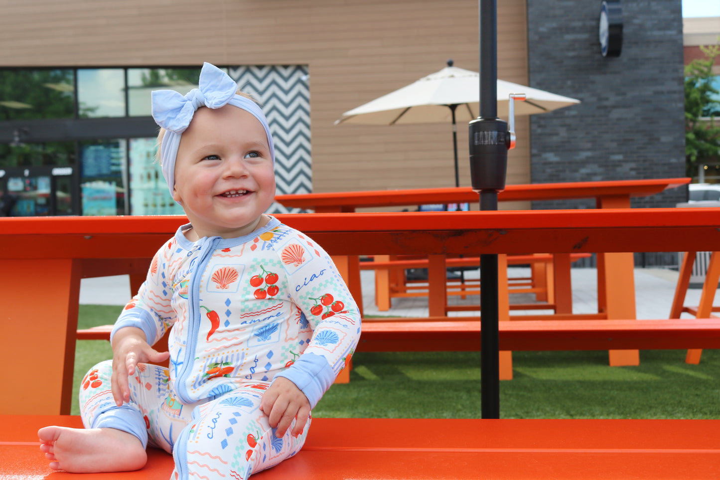 Ciao Baby Bamboo Zip Pajamas