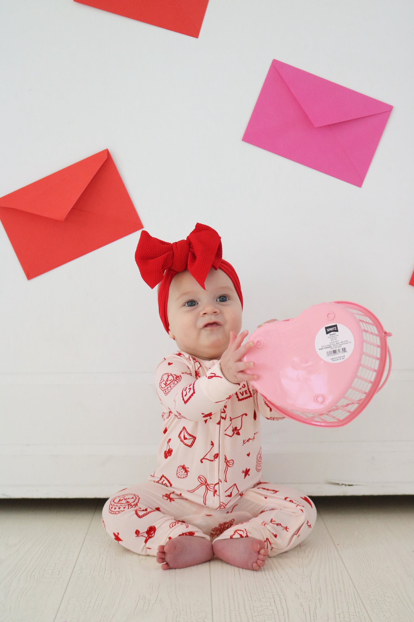 Love Letters Bamboo Zip Pajamas