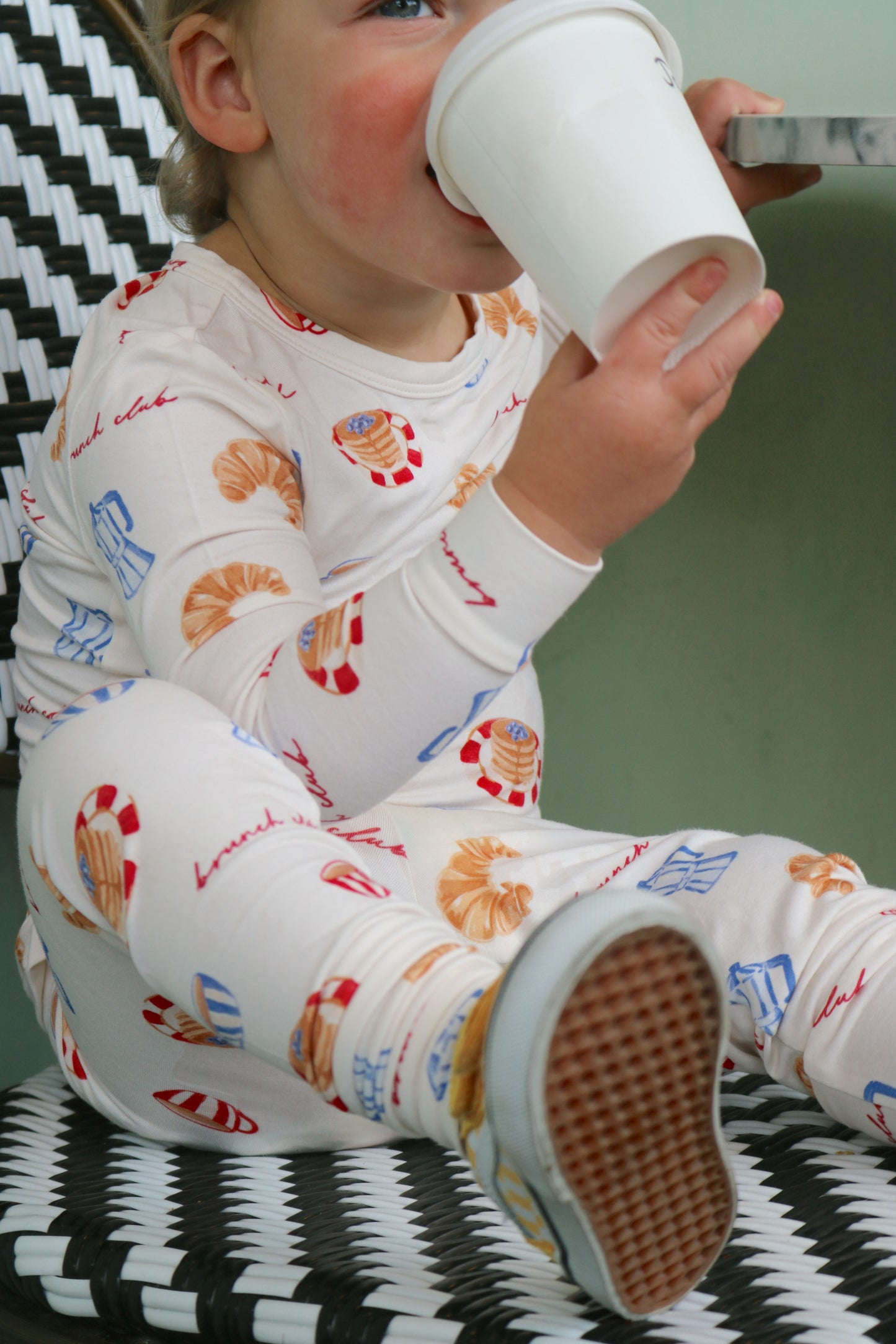 Brunch Club Two Piece Bamboo Pajamas