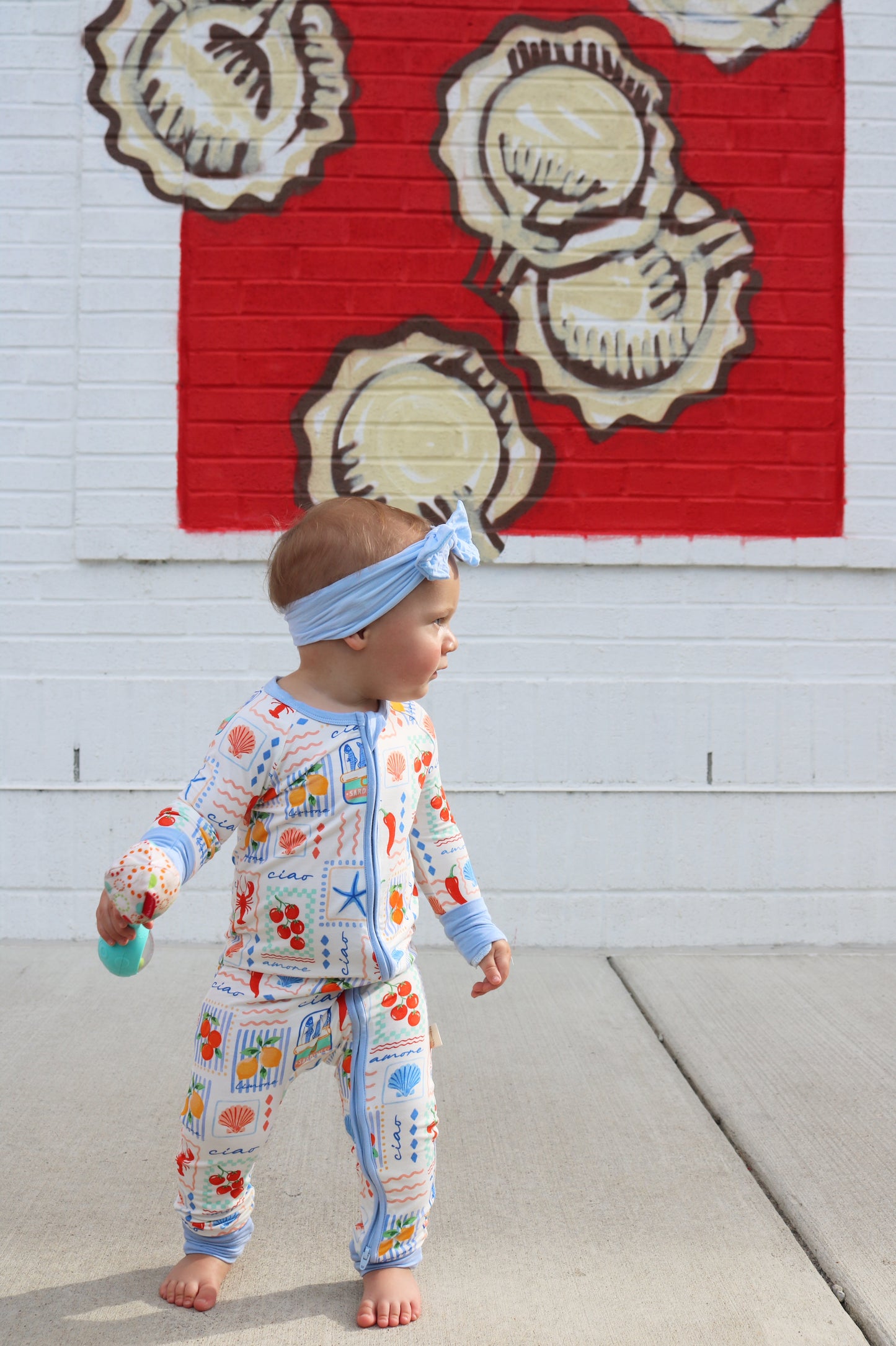 Ciao Baby Bamboo Zip Pajamas