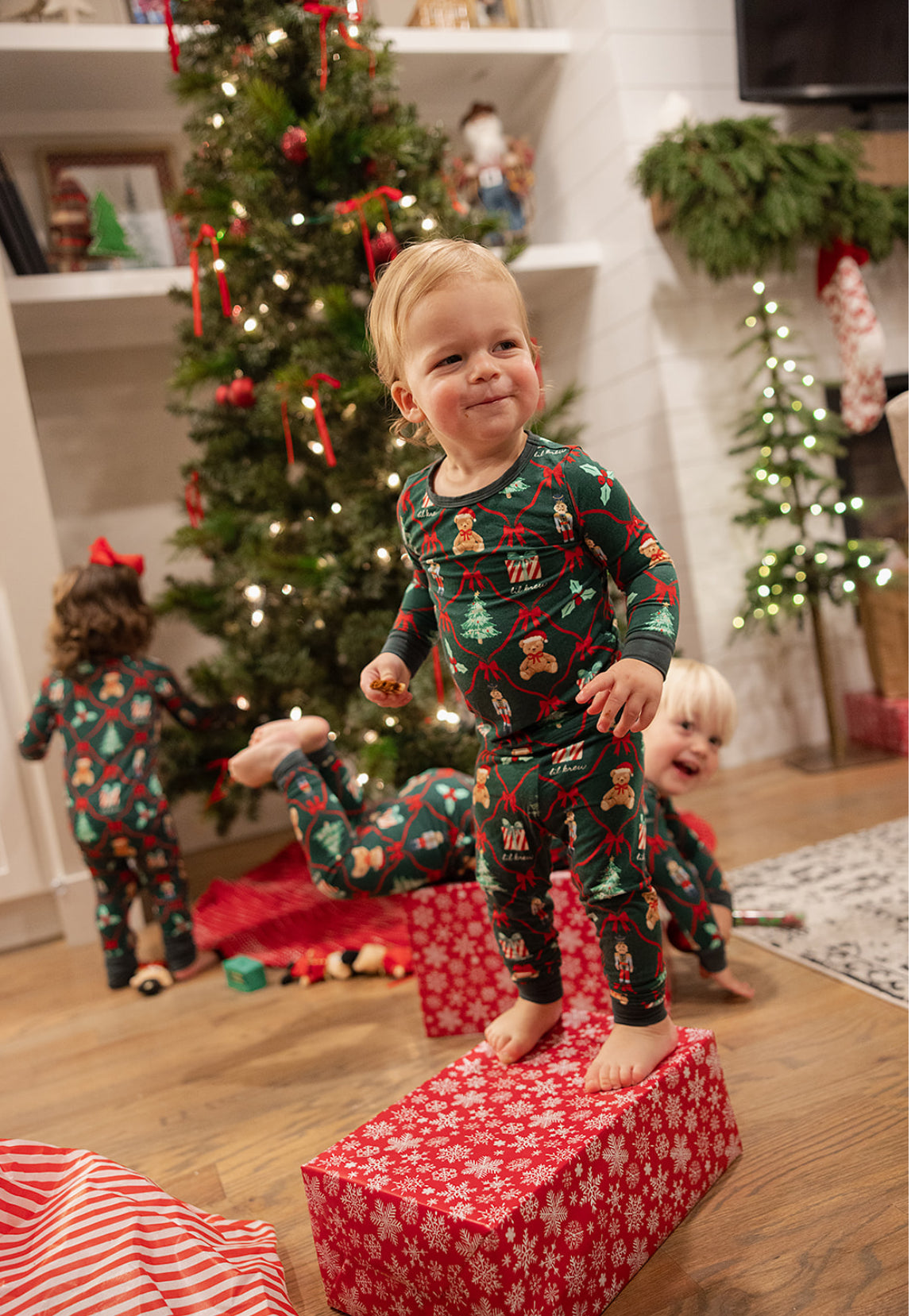 Bear-y Christmas Two Piece Bamboo Pajamas