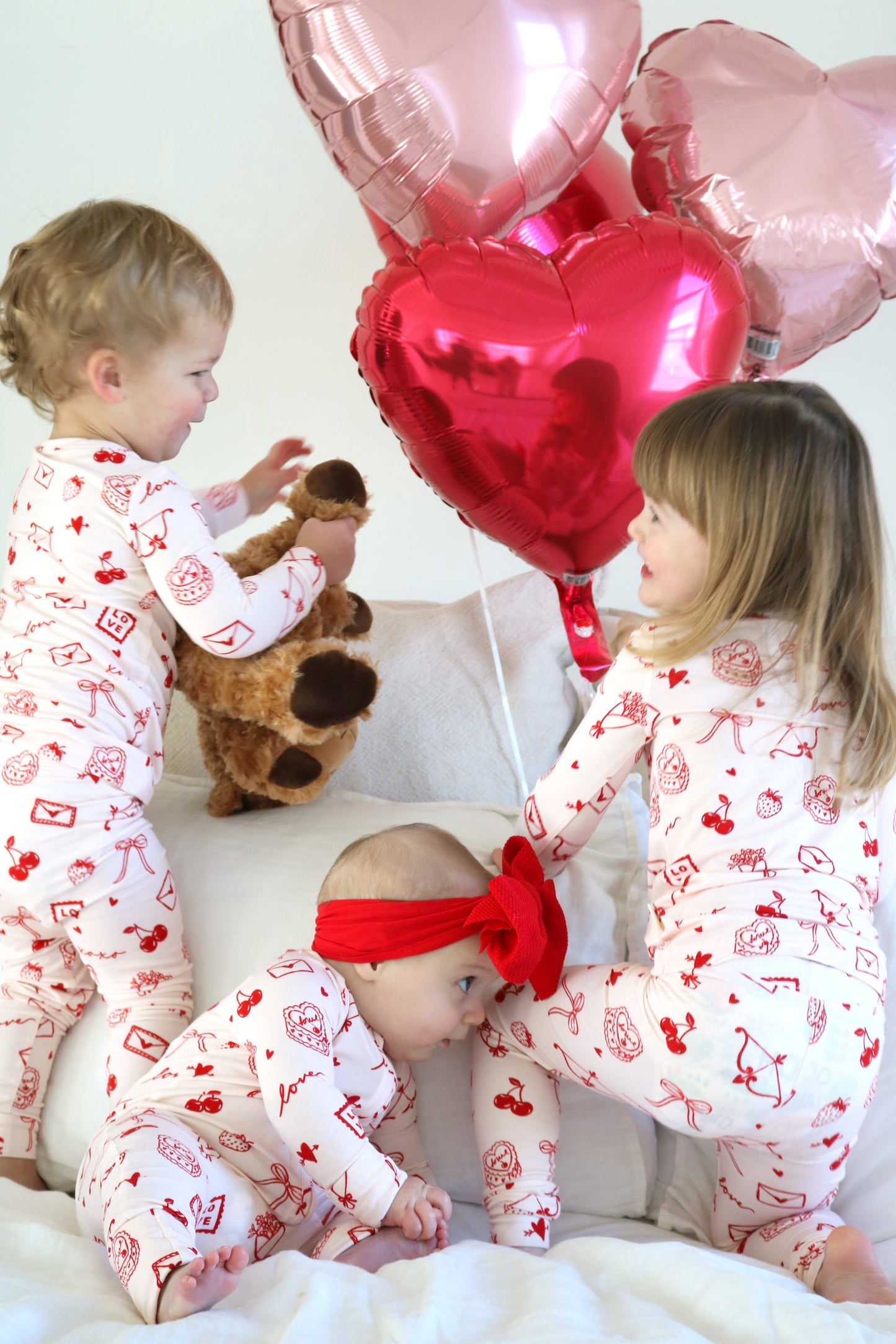 Love Letters Two Piece Bamboo Pajamas