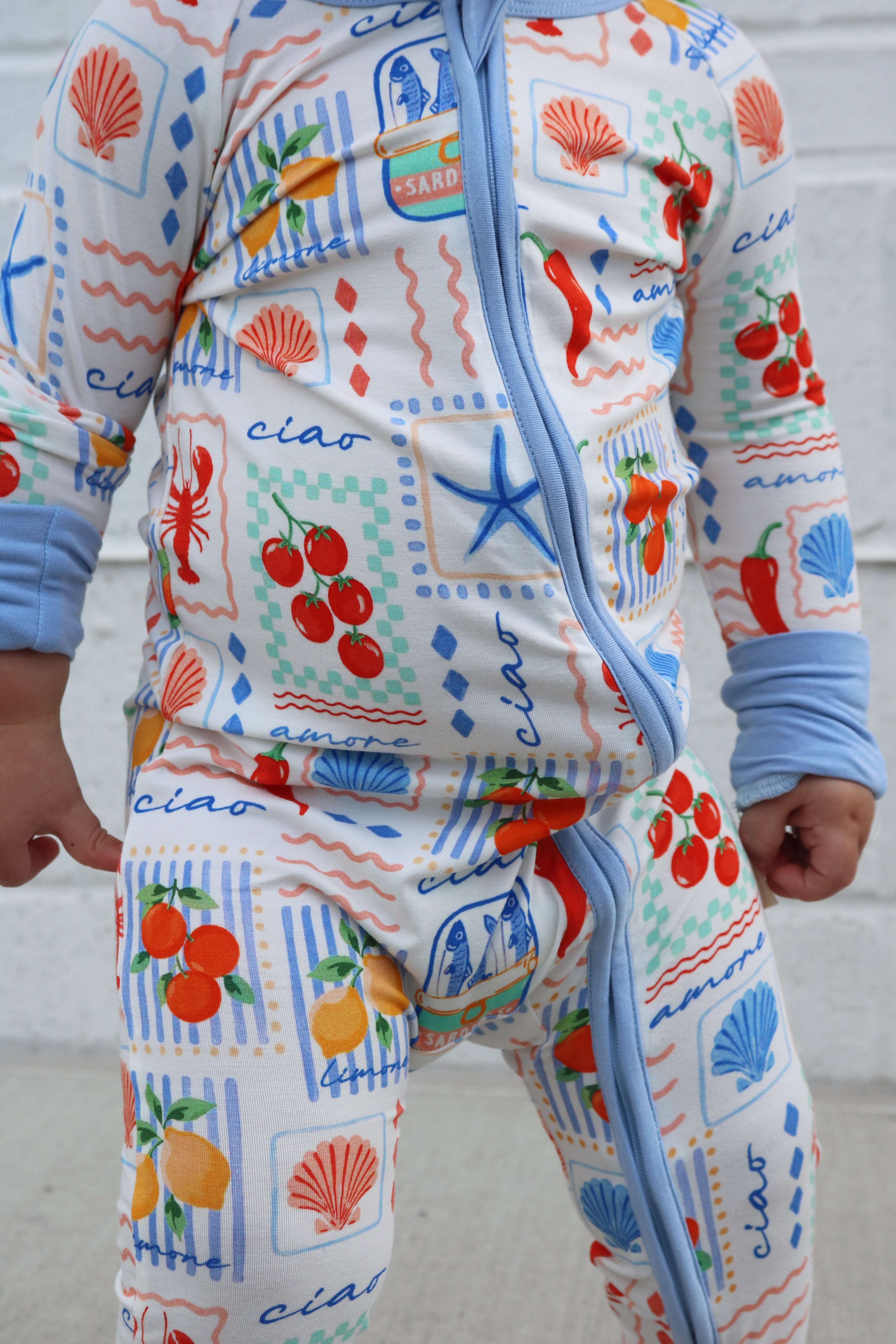 Ciao Baby Bamboo Zip Pajamas – Lil Krew & Co