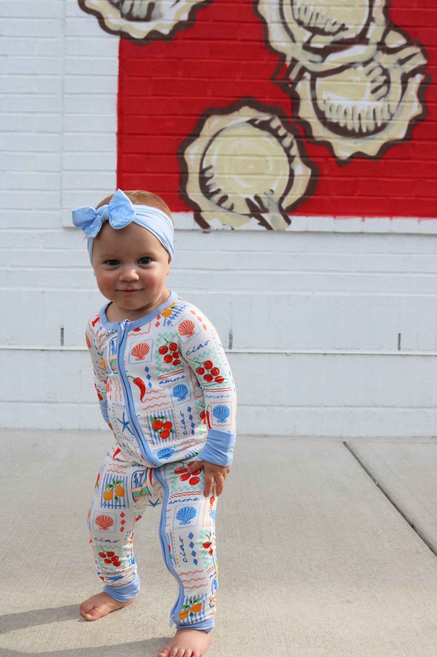 Ciao Baby Bamboo Zip Pajamas