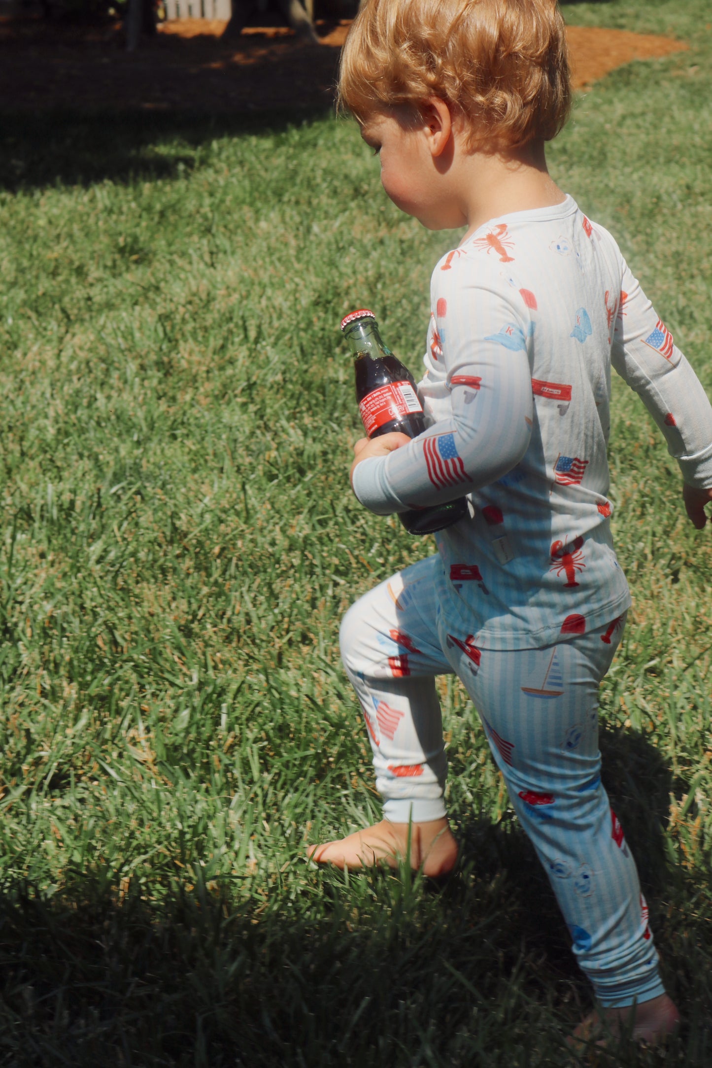 Coastal Americana Two Piece Bamboo Pajamas