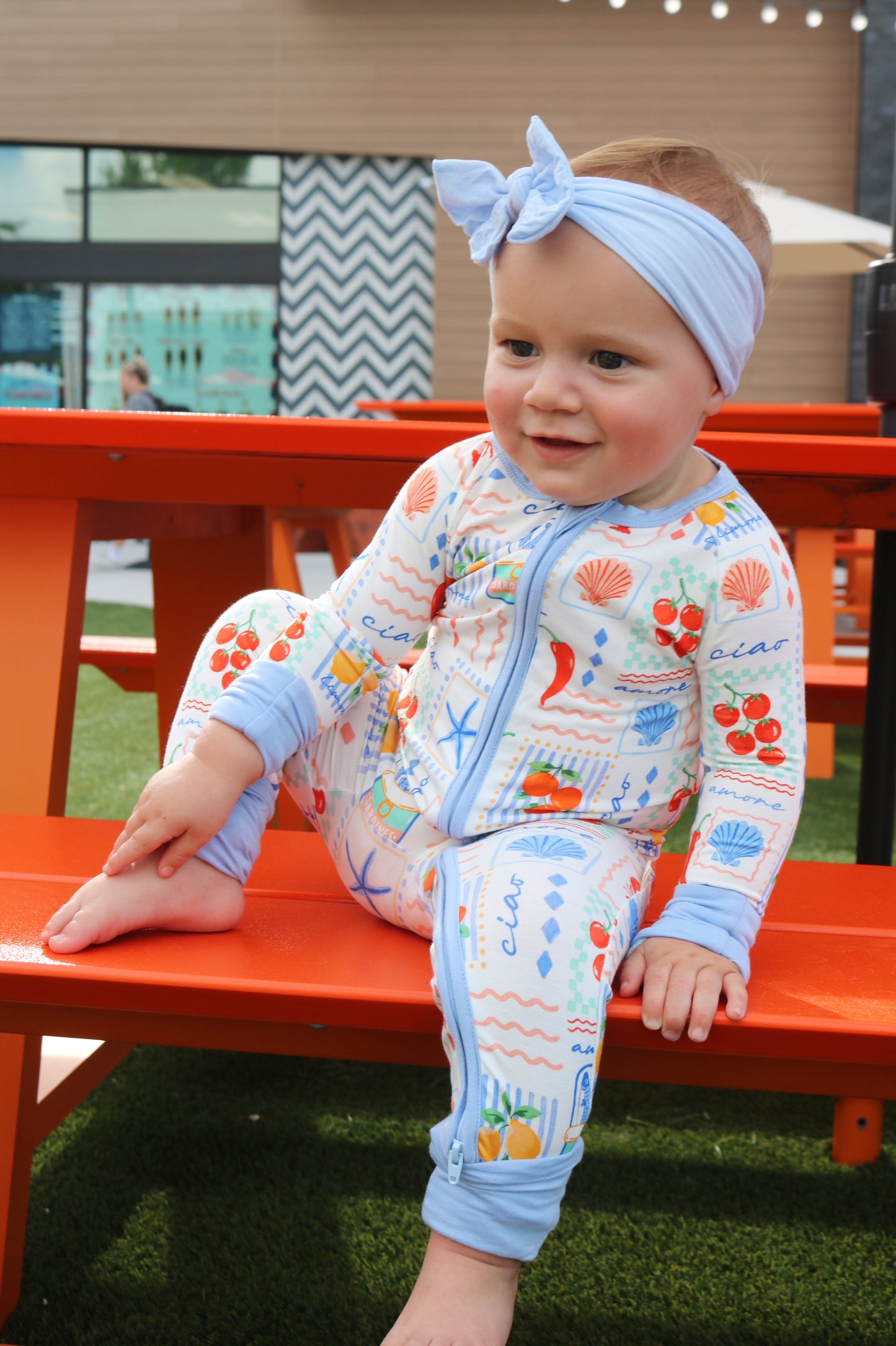 Ciao Baby Bamboo Zip Pajamas