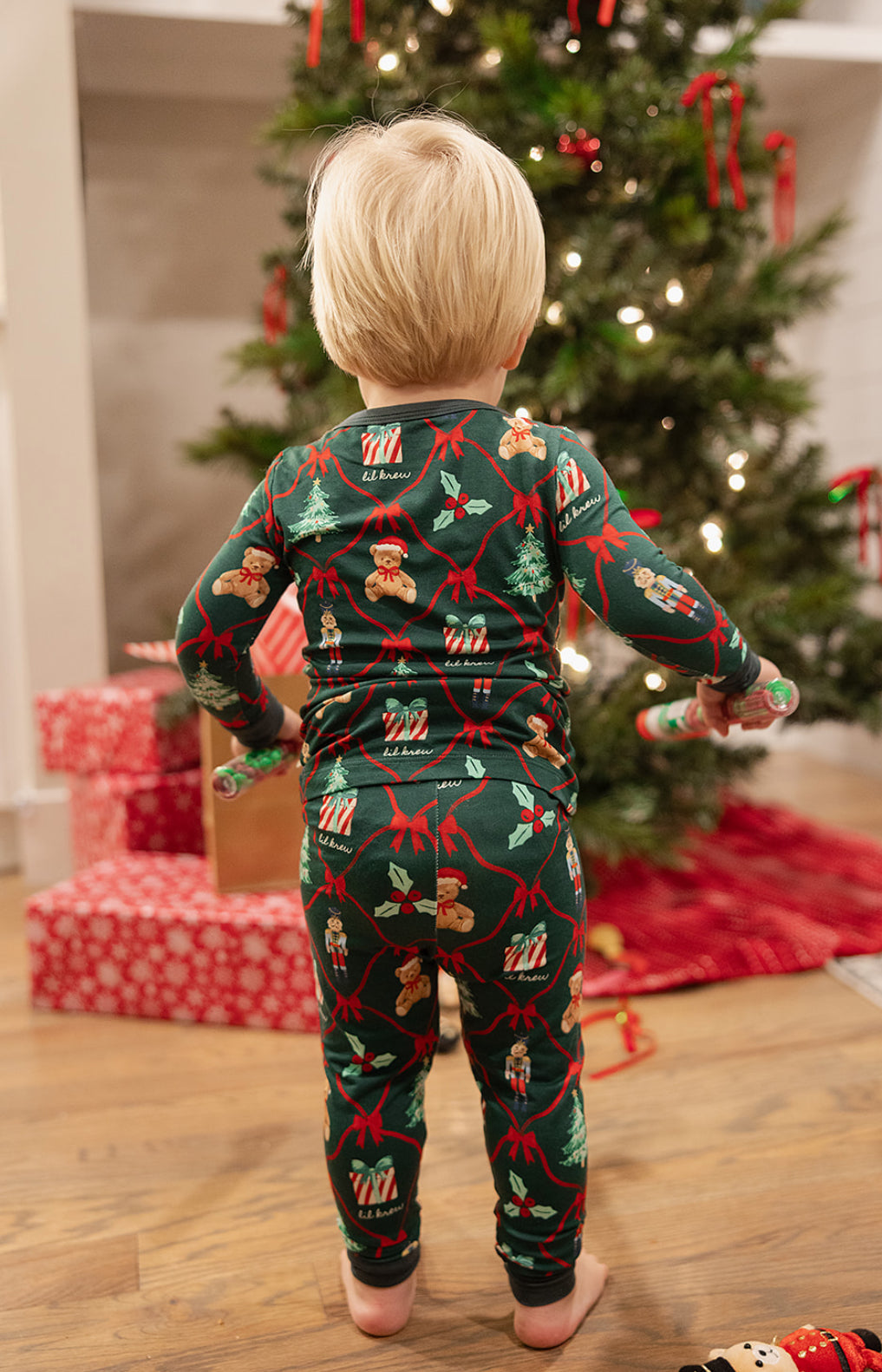 Bear-y Christmas Two Piece Bamboo Pajamas