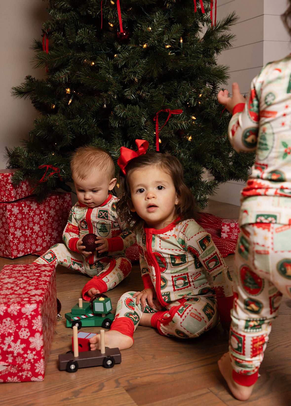 Letters to Santa Bamboo Zip Pajamas