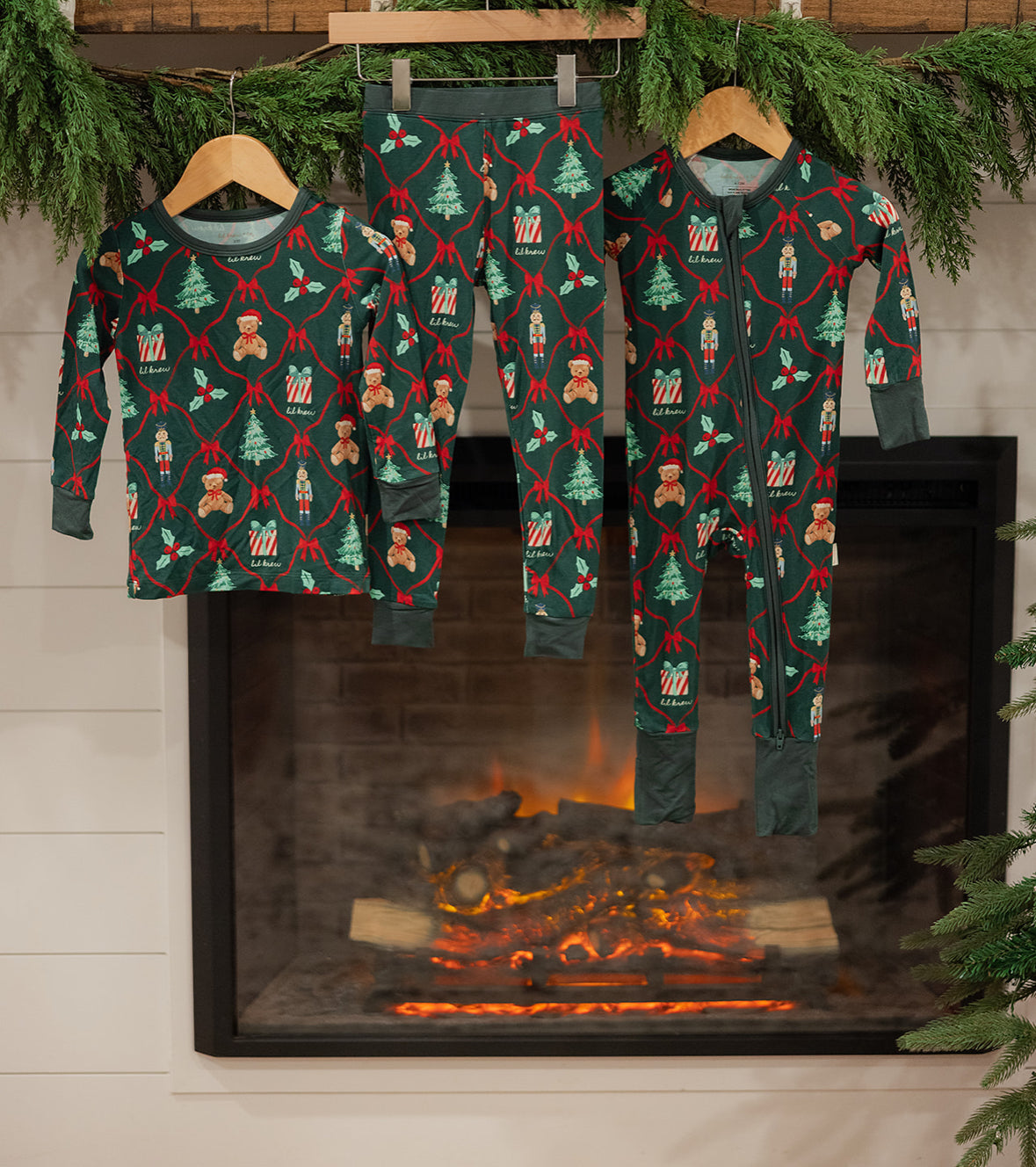 Bear-y Christmas Two Piece Bamboo Pajamas