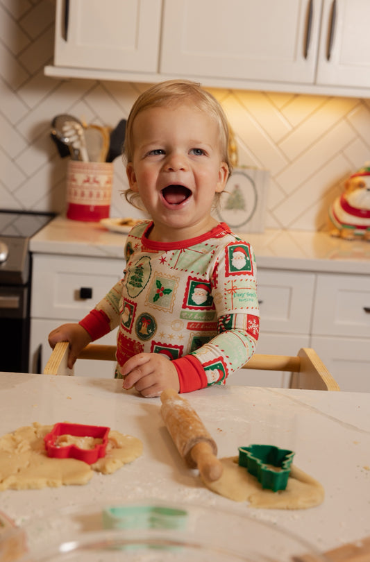 Letters To Santa Two Piece Bamboo Pajamas