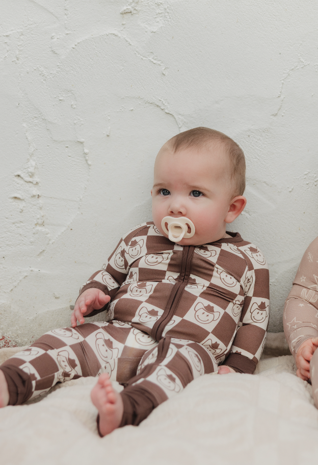 Howdy Cowboy Bamboo Zip Pajamas