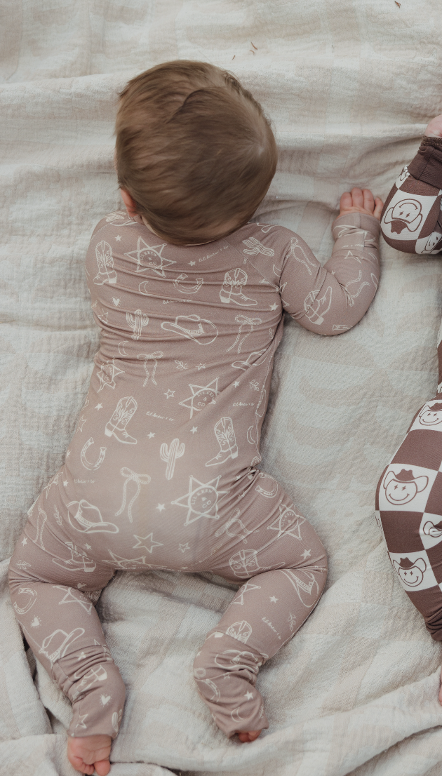 Rodeo Dreams Bamboo Zip Pajamas