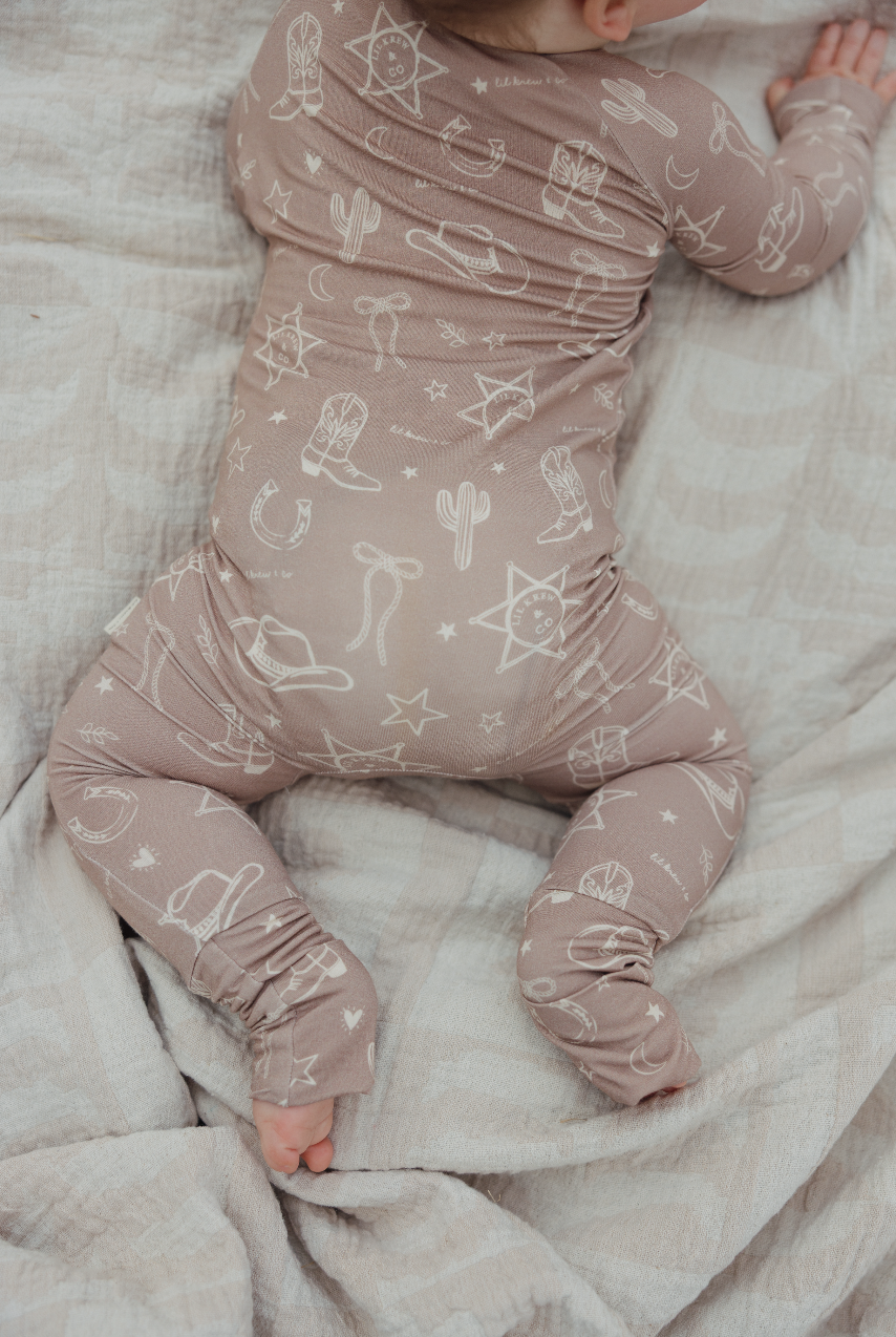 Rodeo Dreams Bamboo Zip Pajamas