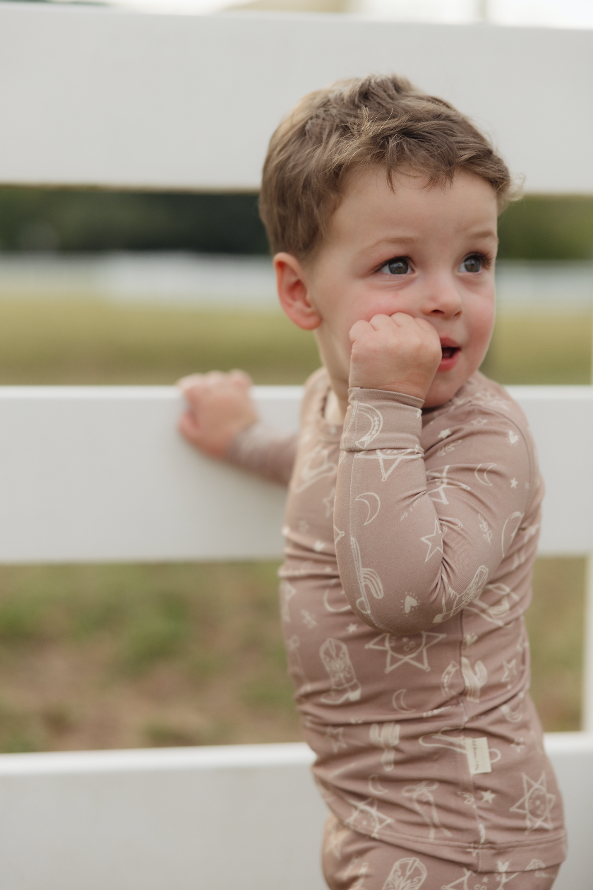 Rodeo Dreams Two Piece Bamboo Pajamas