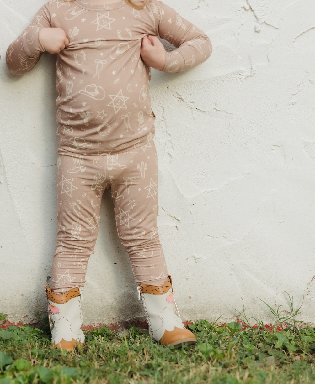 Rodeo Dreams Two Piece Bamboo Pajamas