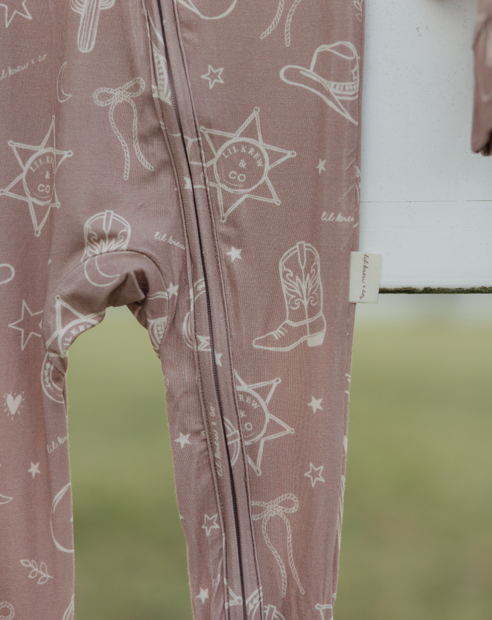 Rodeo Dreams Bamboo Zip Pajamas